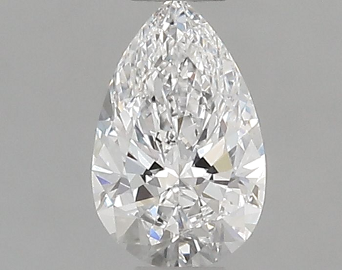 0.33 carat D-VVS1 Natūralus Pear Deimantas (1)