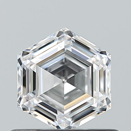 0.53 carat D-VS1 Natūralus Hexagonal Deimantas (1)