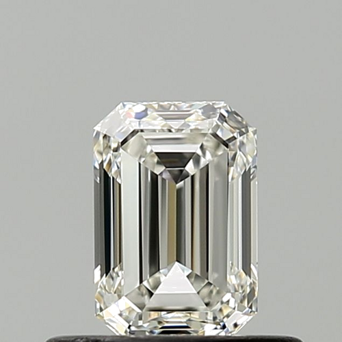 0.51 carat H-VVS2 Natūralus Emerald Deimantas (1)