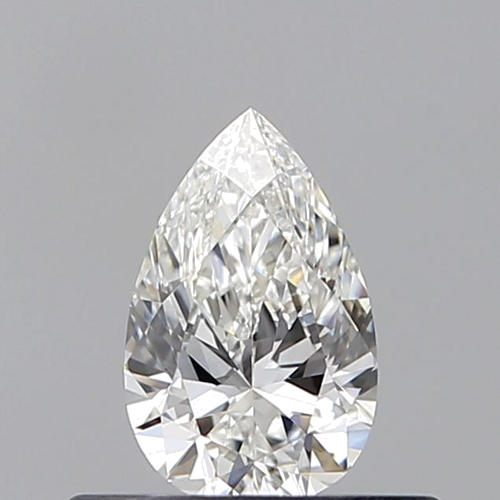 0.35 carat F-VS1 Natūralus Pear Deimantas (1)