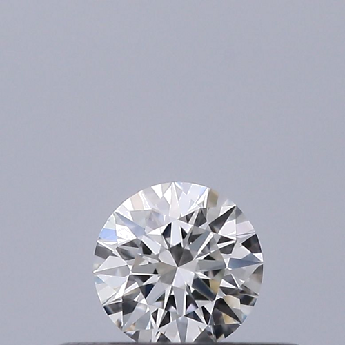 0.19 carat F-IF Excellent cut Natūralus Round Deimantas (1)