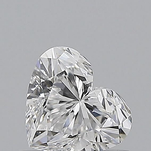 0.61 carat D-VS2 Natūralus Heart Deimantas (1)
