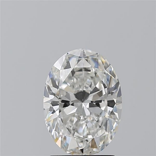 2.0 carat G-SI1 Natūralus Oval Deimantas (1)
