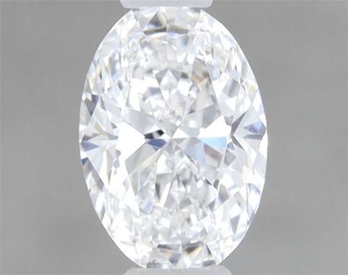 0.35 carat D-VVS2 Natūralus Oval Deimantas (1)