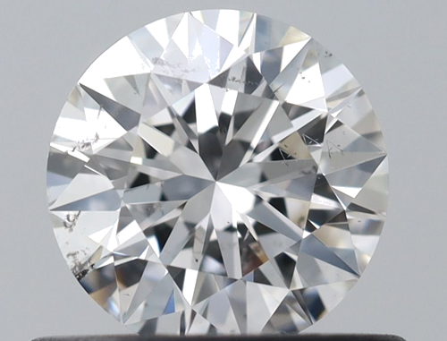 0.52 carat F-SI2 Excellent cut Natūralus Round Deimantas (1)