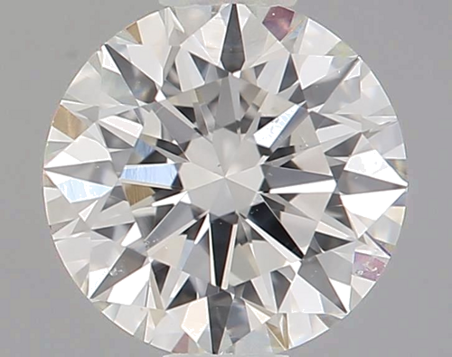 0.57 carat H-SI1 Excellent cut Natūralus Round Deimantas (1)