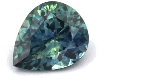 0.67 carat GREEN Pear Safyras (1)