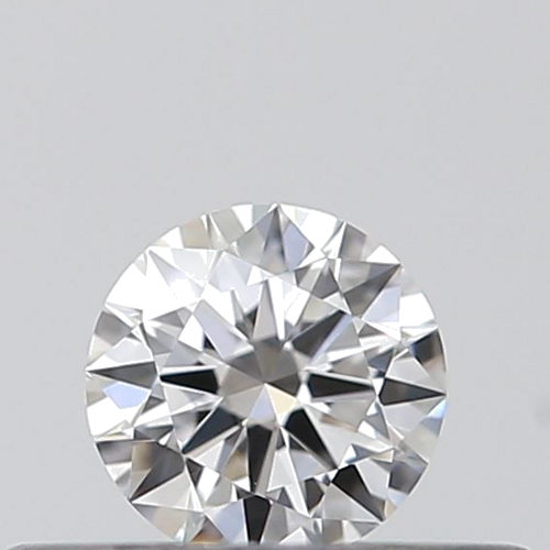 0.19 carat D-VVS2 Excellent cut Natūralus Round Deimantas (1)