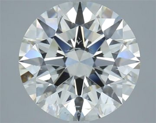 5.05 carat J-SI2 Excellent cut Natūralus Round Deimantas (1)