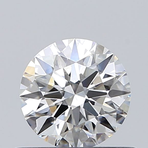 0.5 carat F-SI1 Excellent cut Natūralus Round Deimantas (1)