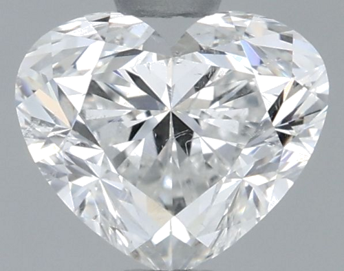 1.0 carat F-SI2 Natūralus Heart Deimantas (1)