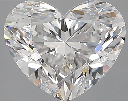 2.03 carat D-IF Natūralus Heart Deimantas (1)