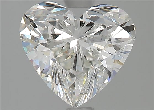 1.6 carat G-SI1 Natūralus Heart Deimantas (1)