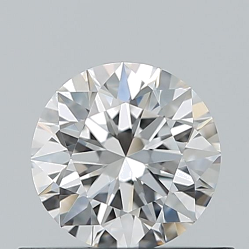 0.5 carat F-IF Excellent cut Natūralus Round Deimantas (1)