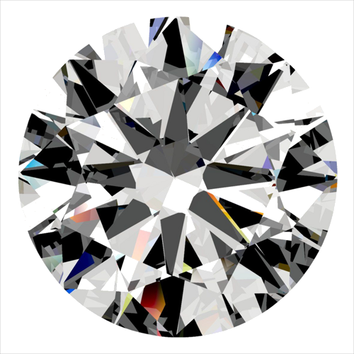 0.3 carat F-VS1 Very Good cut Natūralus Round Deimantas (1)