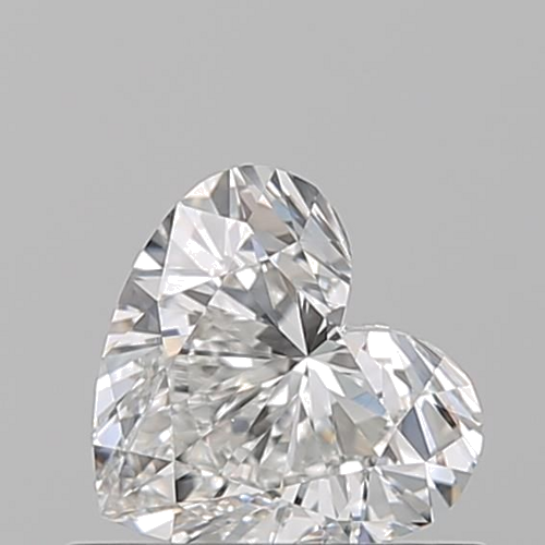 0.5 carat G-VVS2 Natūralus Heart Deimantas (1)
