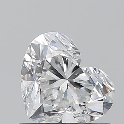 0.71 carat E-SI1 Natūralus Heart Deimantas (1)