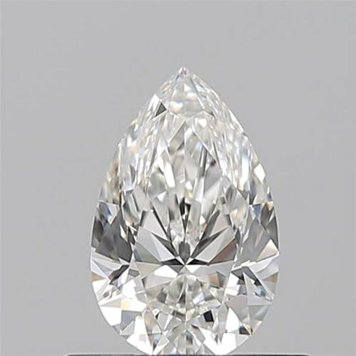 0.5 carat H-VS1 Natūralus Pear Deimantas (1)