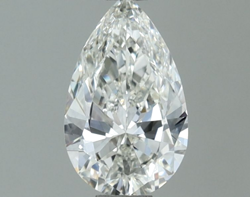 0.62 carat I-VVS1 Natūralus Pear Deimantas (1)
