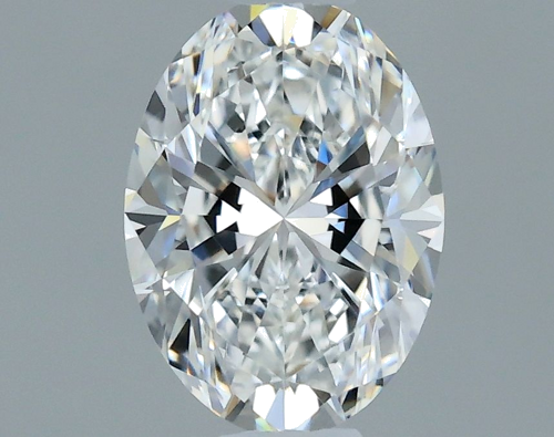 0.5 carat E-VVS1 Natūralus Oval Deimantas (1)