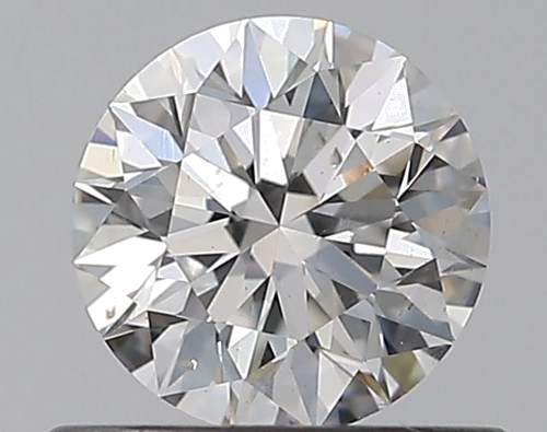 0.5 carat F-SI1 Excellent cut Natūralus Round Deimantas (1)