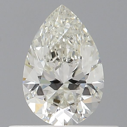0.5 carat I-SI1 Natūralus Pear Deimantas (1)