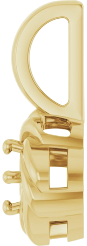 Pakabukas „Knot“ 14k yellow gold Round 3.5mm (3)