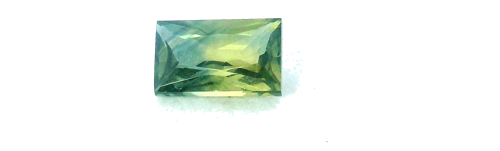 0.46 carat GREEN Rectangular Safyras (1)