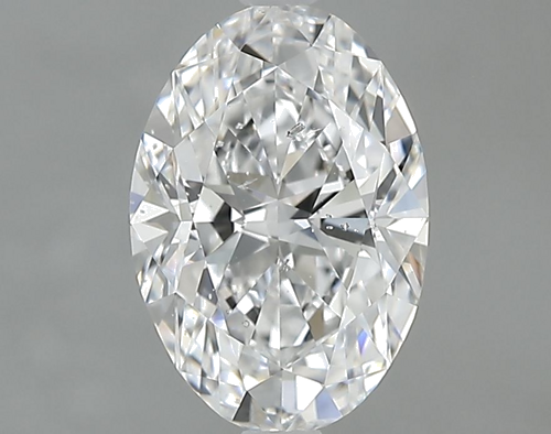 1.3 carat D-SI1 Natūralus Oval Deimantas (1)