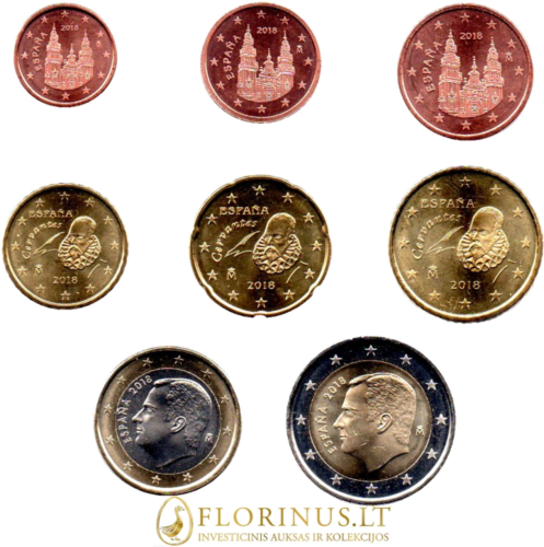 2018 Spain Euro coin set (2)