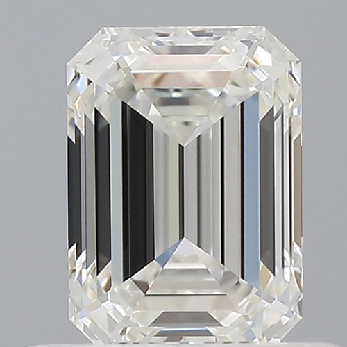 0.72 carat H-VVS2 Natūralus Emerald Deimantas (1)