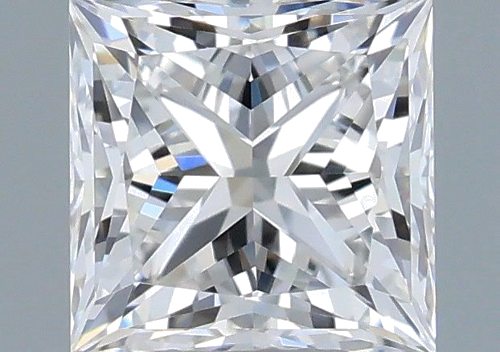 0.41 carat F-IF Natūralus Princess Deimantas (1)