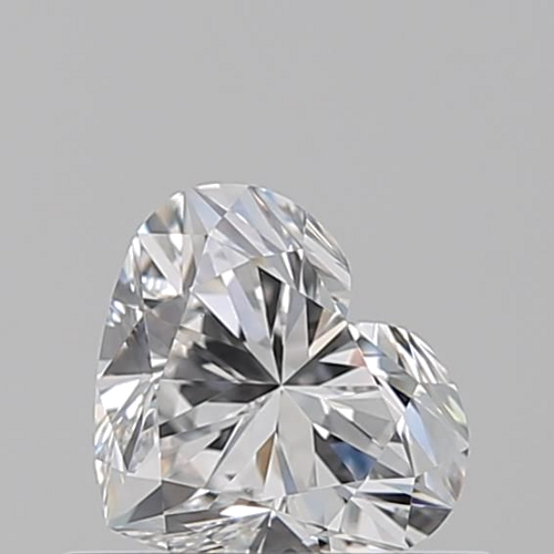 0.5 carat E-VS1 Natūralus Heart Deimantas (1)