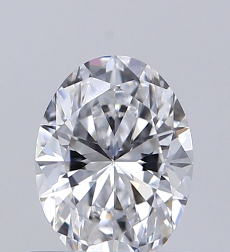 0.5 carat D-VS1 Natūralus Oval Deimantas (1)
