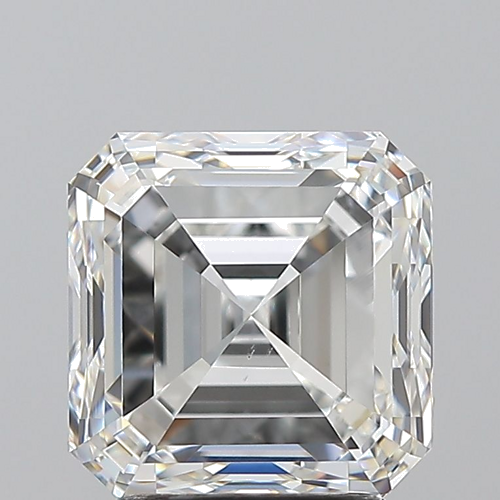 3.01 carat G-VS2 Natūralus Asscher Deimantas (1)