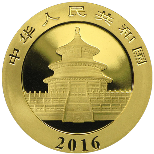 30 g Panda 2016 China 500 Yuan gold coin (2)