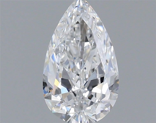 0.5 carat D-VS1 Natūralus Pear Deimantas (1)