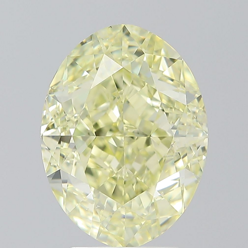 5.02 carat Fancy Yellow-VS2 Natūralus Oval Deimantas (1)