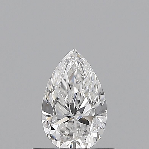 0.6 carat E-VS1 Natūralus Pear Deimantas (1)