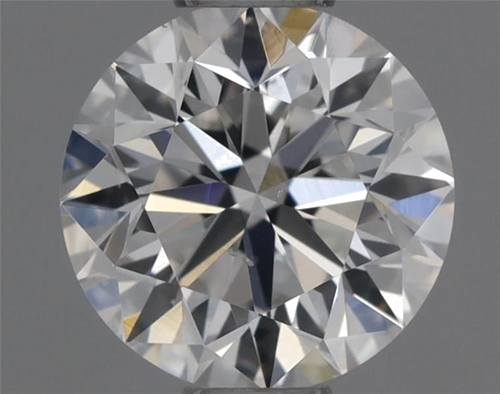 0.51 carat D-SI2 Very Good cut Natūralus Round Deimantas (1)