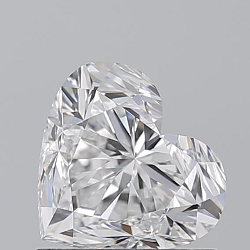 1.01 carat D-VVS1 Natūralus Heart Deimantas (1)
