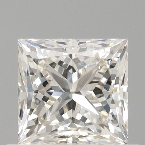 0.71 carat I-SI1 Natūralus Princess Deimantas (1)