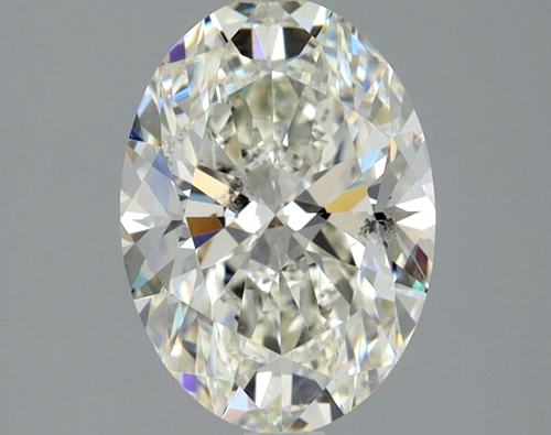 2.01 carat J-SI2 Natūralus Oval Deimantas (1)