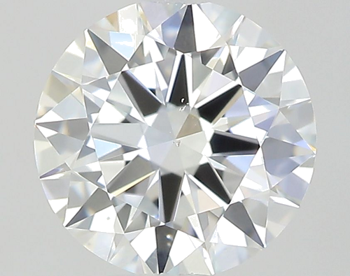 0.53 carat G-SI1 Excellent cut Natūralus Round Deimantas (1)