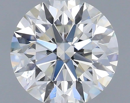 0.32 carat I-SI1 Excellent cut Natūralus Round Deimantas (1)