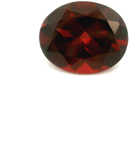 4.45 carat RED Oval Garnet (1)