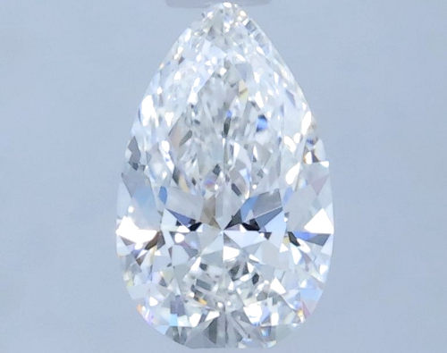 0.36 carat E-VVS2 Natūralus Pear Deimantas (1)