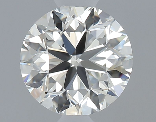 0.5 carat K-VVS2 Very Good cut Natūralus Round Deimantas (1)