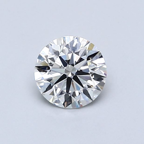 0.61 carat F-VVS2 Excellent cut Natūralus Round Deimantas (1)