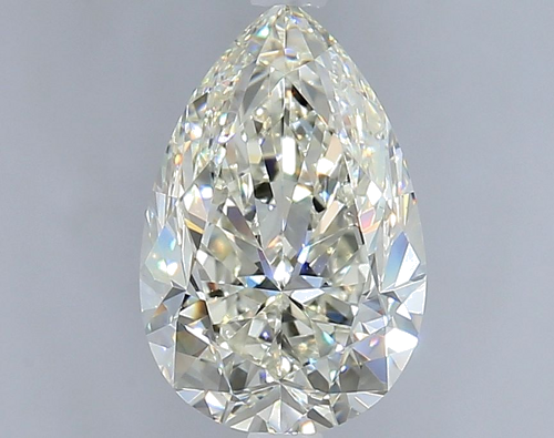 2.0 carat K-VS2 Natūralus Pear Deimantas (1)